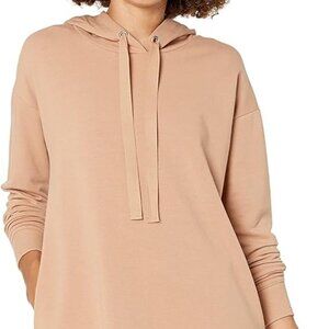NWT - THE DROP - LONG SLEEVE HOODED PRALINE DRESS - SIZE XXS